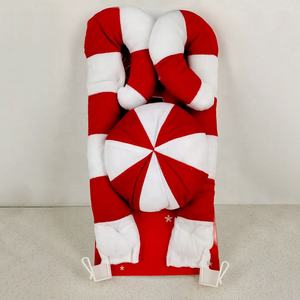 YUYANG Car <span class=keywords><strong>Reno</strong></span> Antlers Kit con cascabeles Nariz y cola-Rudolph Car Decoraciones navideñas Accesorios para automóviles - Product Image 3