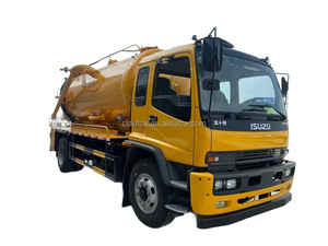 Nouveau Japon Isuzu 4X2 8 tonnes 10 cubes 6000L 10000 litres 10tonne LTR 10 mètres cubes nettoyeur haute pression et <span class=keywords><strong>camion</strong></span> de rinçage des égouts - Product Image 5