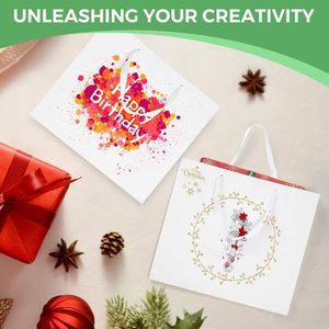Custom Eco-Friendly Luxury Ivory Board Gift Paper Bags <b>Lamination</b> Custom Logo Colors Moisture Proof Recyclable for Retail Small - Product Image 6