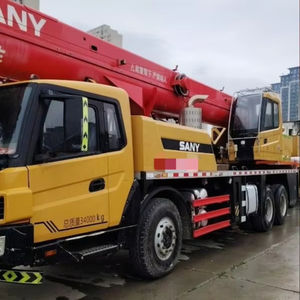 Moteur de pompe de boîte de vitesses de grue sur chenilles Sany de seconde main 50 tonnes Équipement de levage de montagne de haute qualité Machine de levage au sol pure - Product Image 4