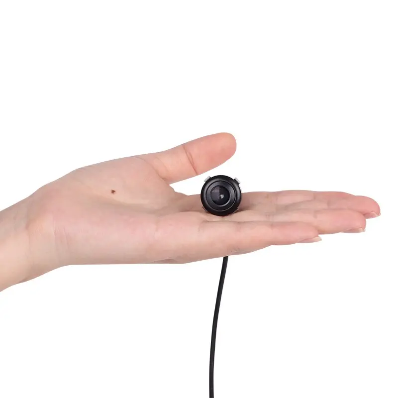 18.5mm matkap delik Analog dikiz güvenlik kör nokta algılama küçük araba geri görüş kamerası