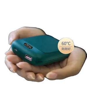 Usb Handwarmer Power Bank Digitale Display Temperatuurregeling Baby Opladen Explosieveilige Spontane Elektrische Kachel