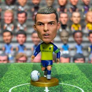 Figura Decorativa del Futbolista <span class=keywords><strong>Cristiano</strong></span> <span class=keywords><strong>Ronaldo</strong></span>, Adorno Creativo para Fanáticos, Mini Figura Humanoide - Product Image 3