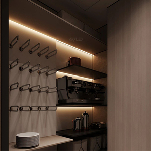 Tira de Luz LED COB Blanca Cálida, Mini Cortable, 528 LED, Flexible, 12V/24V, Tira Lineal LED, 10W/M, 8mm, IP20, IP67, IP68, Luz para Muebles de Dormitorio - Product Image 4