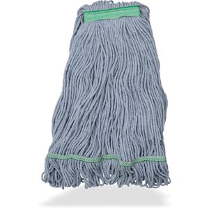 Recharge de balai serpillère en coton robuste 500g avec manche en aluminium, tête de balai auto-essoreuse réutilisable pour le nettoyage domestique, écologique - Product Image 2