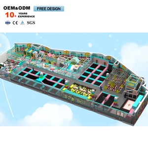 Gran Sala de Juegos Interior con Espuma Suave y Personajes de Parque de Diversiones de Plástico para Niños en el Centro de Juegos para Eventos Escolares - Product Image 1