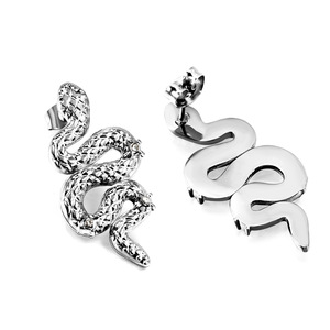 Pendientes con forma de serpiente, aleación de zinc dorada, diseño de animales, joyería para fiestas EA59970ASG - Product Image 4