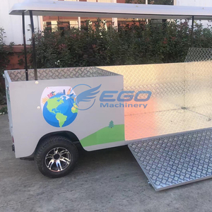 รถบรรทุกขยะไฟฟ้าขนาดเล็ก 4 ล้อ โครงสร้างเหล็ก Q235B ยี่ห้อ EGO - Product Image 6