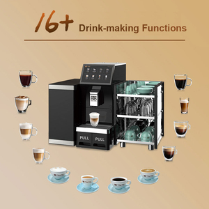 เครื่องชงกาแฟแบบสัมผัสหน้าจออัตโนมัติเต็มรูปแบบสำหรับธุรกิจ ยอดขายดีที่สุด - Product Image 3