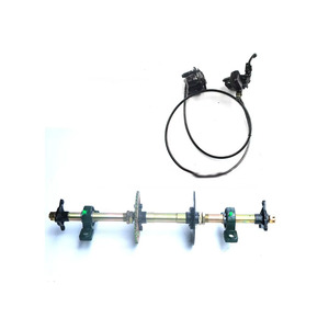 Accesorios para <span class=keywords><strong>Kart</strong></span> Eléctrico de Cuatro Ruedas Hecho en China, Eje Trasero Reforzado de 61-65-71-74 cm con Freno y Brida Triangular Reforzada - Product Image 1
