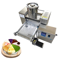 Petite machine de fabrication de rouleaux d'oeufs en acier inoxydable Machine à crêpes Mille Mille pour magasin de pain