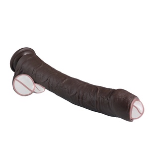 Vente en gros d'usine : Dildo réaliste en silicone souple <span class=keywords><strong>avec</strong></span> design de <span class=keywords><strong>prépuce</strong></span>, nouveauté pour adultes, fournisseur OEM - Product Image 1