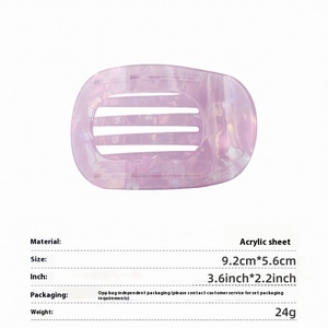 Mode acétate requin <span class=keywords><strong>pince</strong></span> grande griffe de <span class=keywords><strong>cheveux</strong></span> pour les femmes <span class=keywords><strong>chignon</strong></span> queue de cheval <span class=keywords><strong>chignon</strong></span> titulaire antidérapant plat pinces à <span class=keywords><strong>cheveux</strong></span> minimaliste <span class=keywords><strong>cheveux</strong></span> accessoire - Product Image 4