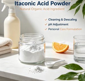 Agent chélatant dégradable sans phosphore, matière première spéciale pour les détergents <span class=keywords><strong>à</strong></span> <span class=keywords><strong>lessive</strong></span> et les nettoyants pour lave-vaisselle, acide itaconique - Product Image 2