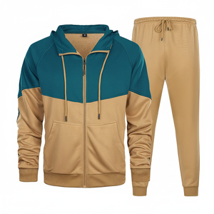 Sudaderas con capucha y chándal para hombre, chándales de lana de algodón 100% de Pakistán, chándal de jogging con estampado personalizado, conjunto de Sudadera con capucha al por mayor - Product Image 1