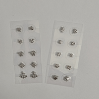 Kit de graines auriculaires d'acupression LUMIFLORA pour le soin des oreilles avec patchs chauffants pour la thérapie bien-être et l'utilisation décorative des points d'acupuncture