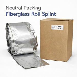 Factory Neutral Packing Medical Leg <strong>Splints</strong> Orthopedic Pour Epine Calcaneen Fiberglass Orthopedic Roll <strong>Splint</strong> Price - Product Image 1
