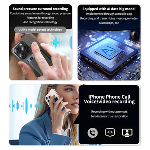 Grabadora de cinta delgada AI de 64GB con aplicación para grabación magnética, adecuada para grabación de llamadas telefónicas de Conferencia - Product Image 6