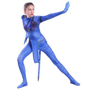 Disfraz de <span class=keywords><strong>Avatar</strong></span> 3 Jack Neytiri, Traje de Batalla, para Mujer, Hombre, Adulto, Niños, Anime, Fiesta, <span class=keywords><strong>Cosplay</strong></span>, Mono - Product Image 5