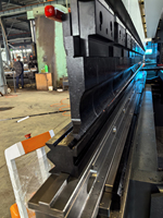 Presse plieuse hydraulique CNC entièrement automatique synchronisée WE67K 320T-3200 avec formage des extrémités pour le pliage de tôles d'acier