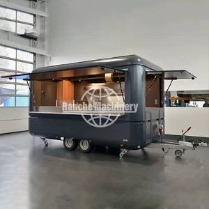 Camions de restauration populaires pour la vente de café, hot-dogs, glaces, pizzas et autres plats rapides en bordure de rue, entièrement équipés, en acier inoxydable, avec GPS. - Product Image 4