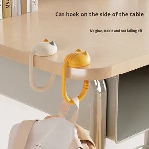 Phòng khách có thể điều chỉnh nhựa Ba Lô Móc cho bàn ký túc xá công cụ thuận tiện cho Treo Túi cạnh túi treo móc - Product Image 3