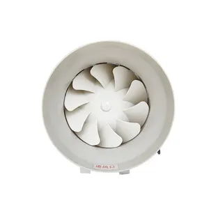 4 Inch Gemengde Stroom Kanaal Ventilator Afzuigkap Ventilatie Keuken Uitlaat Luchtventilator Met Snelheidsregelaar Voor Badkamer Keuken Kweektent