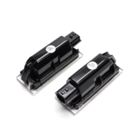Feux de plaque d'immatriculation à LED pour Renault Clio Espace Kangoo Koleos Kadjar Laguna Master Megane Trafic Tag Car Light Accessories