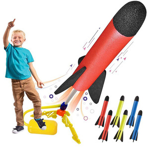 <span class=keywords><strong>Rocket</strong></span> Launcher đồ chơi bắn lên đến 100 Feet bọt tên lửa và mạnh mẽ Launcher đứng với chân khởi động Pad ngoài trời chơi đồ chơi cho trẻ em - Product Image 1