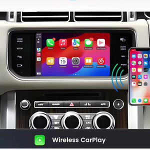 Junsun Adaptateur <span class=keywords><strong>Carplay</strong></span> sans fil pour Land <span class=keywords><strong>Rover</strong></span> Jaguar <span class=keywords><strong>Range</strong></span> <span class=keywords><strong>Rover</strong></span> <span class=keywords><strong>Evoque</strong></span> Discovery 2012-2016 <span class=keywords><strong>2018</strong></span> avec boîtier de module AirPlay Auto - Product Image 1