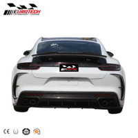 2022 nouvelle arrivée porsc 971 panamera 4S GTS MS style fibre de carbone/frp bodykit bonnet pare-chocs côté jupe côté fender