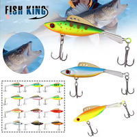 OEM 38mm-65mm Leurres de pêche sur glace, Balancers, Jigs d'hiver, Wobblers, Appâts pour eau salée pour Truite, Black-bass, Brochet, Carpe, Crankbait