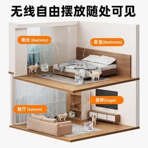 Distributeur d'eau automatique pour chat Jpet, filtration automatique, circulation de l'eau, design détachable pour chiens et chats - Product Image 3