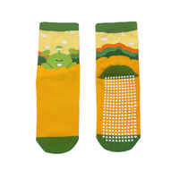 Chaussettes personnalisées OEM avec logo, broderie jacquard tendance, en coton, nylon et polyester, pour le printemps, avec logo sous le pied – Vente chaude