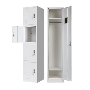 Armario Metálico Individual de 1 Puerta <span class=keywords><strong>para</strong></span> Oficina, Casillero Metálico de 1 Puerta con Barra <span class=keywords><strong>para</strong></span> <span class=keywords><strong>Ropa</strong></span> - Product Image 2