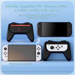 Empuñaduras Compatibles con Switch 1/2 para Nintendo Switch 2, Empuñaduras Antideslizantes para Controlador Joy-Con, Soporte para Switch OLED, Accesorios - Product Image 2