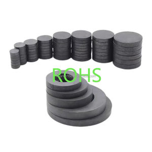 Y30เฟอร์ไรต์แม่เหล็กแบบวงแหวนวัสดุแม่เหล็กอุตสาหกรรม Y40 Y35แม่เหล็กบาร์บล็อกแผ่นกลมแม่เหล็กเฟอร์ไรต์เซรามิก - Product Image 1