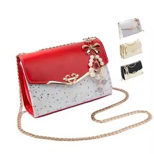 กระเป๋าสะพายข้างสำหรับผู้หญิง I-0064กระเป๋าถือหนัง PU อินเทรนด์ - Product Image 1