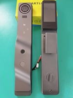 Serrure de porte intelligente haut de gamme entièrement automatique avec caméra de reconnaissance faciale 3D pour portes en bois et en aluminium, contrôle par application Tuya, garantie de 2 ans
