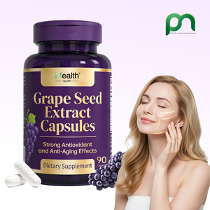 OEM Grape Seed Extract Capsules 200mg Vegan Herbal Antioxidant Polyphenol Supplement Skin Elasticity Cardiovascular Wellness - Product Image 6
