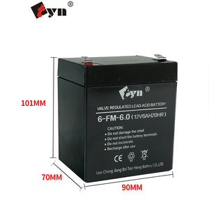 Batería recargable de <span class=keywords><strong>12V</strong></span>, 9ah, <span class=keywords><strong>8ah</strong></span>, 4ah, <span class=keywords><strong>20hr</strong></span>, agm, <span class=keywords><strong>12v</strong></span>, 7ah, para niños, ventilador de pulverizador de motocicleta - Product Image 2