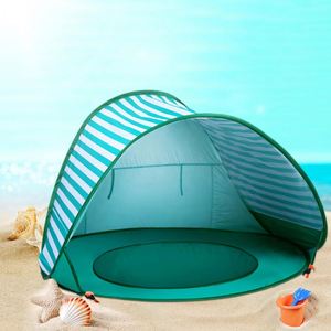 Carpa de Playa para Bebés y Niños Pequeños con Protección Solar UPF 50+, Sistema Plegable para Fácil Uso y Transporte - Product Image 1