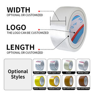 Ruban adhésif d'emballage transparent résistant <span class=keywords><strong>à</strong></span> la chaleur, <span class=keywords><strong>à</strong></span> usage intensif, simple face, 45 mm x 200 m, imperméable, en BOPP - Product Image 2