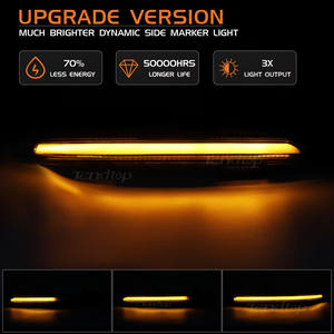 Feux clignotants dynamiques à LED pour <span class=keywords><strong>VW</strong></span> ID4 ID.4 E21 Audi Q4 Skoda <span class=keywords><strong>Enyaq</strong></span> 20-24 Feux clignotants séquentiels pour rétroviseur - Product Image 4