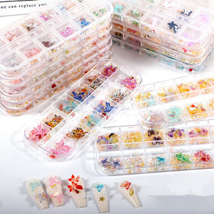 12 Grilles de Breloques Papillons 3D pour Ongles, Décorations de Luxe en Résine et Verre pour Manucure DIY et Nail Art - Product Image 3