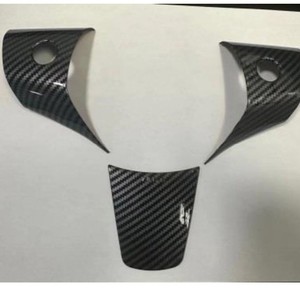 Parches de fibra de carbono Hg para volante de Tesla Model S estilo moderno - Product Image 1