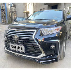 El kit de carrocería adecuado para Toyota Highlander 2012-2014 modificado al modelo <span class=keywords><strong>Lexus</strong></span> contiene la rejilla del parachoques delantero. - Product Image 4