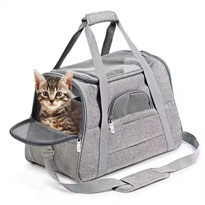 Sac de voyage pour animaux de compagnie de haute qualité sac de chat approuvé par la compagnie aérienne durable sac de chien Cages pour animaux de compagnie transporteur pour les transporteurs d'animaux de compagnie de voyage - Product Image 5