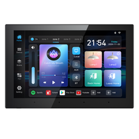 Contrôleur de musique d'ambiance 4 zones 8 pouces Adroid11 4+32G Classe-D 8X30W avec lecteur audio WIFI Home cinéma Amplificateur mural