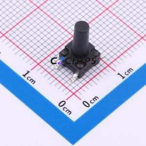 KH-6X6X12H-SMT-FS-D Tactile Switch SMD,6x6mm Switch ( Switch Length: 6mm )( Switch Width: 6mm )( Switch Height: 12mm ) - Product Image 1